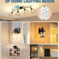 DEWENWILS Wireless Remote Light Switch, Expandable Wireless Wall Switch Kit, No Wiring, No WiFi, 100 Ft RF Range, Programmable, Remote Control Light Fixture for Lamps, Ceiling Lights, Fans