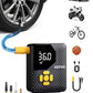 AstroAI L7 Mini Tire Inflator Portable Air Compressor,150 PSI Cordless Car Tires Air Pump with LED Lights&Pressure Gauge,Auto Shut-Off - Tire Pump for Auto,Motorcycle, Bicycle, Ball Yellow