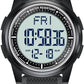 Beeasy Digital Watch for Men Women, 50M Waterproof, Ultra-Thin & Lightweight, 44mm Silicone Sports Watch with Alarm, Stopwatch, Countdown, Ideal for Gym, Running, School, Daily Wear