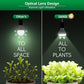 SANSI LED Grow Light Bulb for Seeds and Greens, Full Spectrum 10W Grow Light (150 Watt Equiv) with Optical Lens for Indoor Plant, High PPFD, E26 Base, 2-Pack