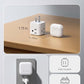TROND Multi Wall Outlet Extender - Sideways Plug Adapter with 3 Electrical Sockets, 360 Rotating Plug to Turn the Horizontal to Vertical Outlet for Plugging Air Freshener, Cat Calming, Night Light
