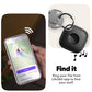 Life360 Tile - Bluetooth Tracker, Keys Finder and Item Locator for Keys, Bags and More. Phone Finder. Both iOS and Android Compatible. 2-Pack (Black/White)