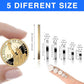 DIYMAG Small Rare Earth Magnets, 40 Pack, 5 Sizes - Neodymium Magnets for Refrigerator, DIY, Crafts, Kitchen & Office