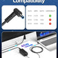 45W HP Laptop Charger – 19.5V 2.31A Smart Blue Tip AC Adapter for Pavilion, Envy, EliteBook, Chromebook, Spectre, Stream, ProBook