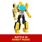 Transformers Toys Heroic Bumblebee Action Figure - Timeless Large-Scale Figure, Changes into Yellow Toy Car, 11" ( Exclusive)
