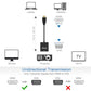 HDMI to VGA, Uni-Directional Gold-Plated HDMI to VGA Adapter (Male to Female) for Computer, Desktop, Laptop, PC, Monitor, Projector, HDTV, Chromebook, Raspberry Pi, Xbox and More - Black