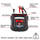 Schumacher Electric Car Battery Charger 12V/6V - Trickle Charger, Maintainer for Automobile & Marine Batteries (AGM/Gel/Deep Cycle) - SC1280