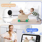 GoodBaby 5" Baby Monitor with Camera and Audio, No WiFi Secure Camera, 30-Hour Battery, Remote PTZ, Auto Night Vision, Room Temperature, Two-Way Audio，Lullabies，960 ft Range