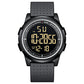 GOLDEN HOUR Ultra-Thin Minimalist Sports Waterproof Digital Watches Men with Wide-Angle Display Rubber Strap Wrist Watch for Men Women