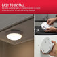 Energizer Battery Operated Lights LED Tap Light Under Cabinet Lighting for Kitchen Closet Pantry Garage, AA Batteries Required, Nightlight for Bedroom, 4 Pack, 48958