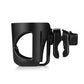 Accmor Universal Cup Holder, Stroller Cup Holder, 360° Rotatable Large Caliber Designed Bottle Holder for Stroller, Bike, Wheelchair, Walker, Scooter, Black