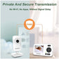 HelloBaby HB30 Video Baby Monitor with Digital Camera and Audio, No WiFi No App Safety Baby Monitor, 8 Languages, Auto Night Vision, 1000ft Transmission Range, 2.4 inch Portable Screen