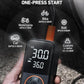 AstroAI L4 Tire Inflator Portable Air Compressor, 150PSI Portable Air Pump for Car Tires with Pressure Gauge LED Light, Electric Air Pump Quick Inflation for Cars, Motorcycles, Bikes, Tires, Balls