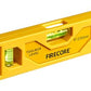 Torpedo Level Magnetic, Firecore 9 Inch Shockproof Small Leveler Tool with 3 Bubble Spirit Level 45 90 180 Degree, Construction Levelers for Hanging Pictures Install Shelf Home Renovation
