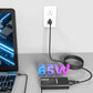 60W 65W USB C Laptop Charger Compatible with Dell Latitude 5540 5550 5420 5450 3550 7420 3540 3450 5520 7440 7430 5530 5430 e5440 for Chromebook XPS 13 Computer AC Power Adapter