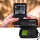 Againmore Hard Case Compatible with Analogue Pocket Handheld Game Console, Portable Mini Game Player Storage Bag for Video Games Cards, Charging Cable and Accessories (Box Only)-Black