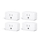 THIRDREALITY ZigBee Smart Plug 4 Pack with Real-time Energy Monitoring,15A Outlet, Zigbee Repeater,ETL Certified,ZigBee Hub Required,Work with Home Assistant,Compatible Echo Devices and SmartThings