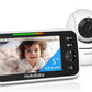 HelloBaby No WiFi Baby Monitor 5" Screen 30-Hour Battery Pan-Tilt-Zoom Video Upgrade with Camera and Audio, Night Vision, VOX, 2-Way Talk, 8 Lullabies and 1000ft Range, HB6550