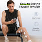 AUVON 3-in-1 TENS & EMS Muscle Stimulator, 40 Intensity Levels, 24 Modes Rechargeable Electronic Pulse Massager with 12 Pads