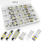 42 Pieces Interior Car Lights, Super Bright White Dome Map Tail Cab Lights Bulb Kit Set, DE3175 T10 31mm 41mm 194 LED Bulb