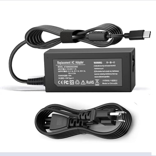 45W USB C Laptop Charger for Acer Chromebook R13 11 13 15 311 315 CP311 CP713 C933 CB5-312T R751T SF713 SP714 N17Q5 N17P6 N16Q10 N16Q14 N16Q12 N18Q1