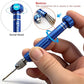 5-in-1 Multifunctional Small Screwdriver, PTSLKHN S2 Steel Magnetic Screwdriver Kit for Eyeglass, Sunglasses, Electronics, Cellphone, Jewelry and More