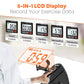 Mini Exercise Bike, AGM Under Desk Bike Pedal Exerciser Foot Cycle Arm & Leg Pedal Exerciser with LCD Screen Displays