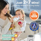 Bottle Warmer, Grownsy 8-in-1 Fast Baby Bottle Warmer with Timer, Safe for Breastmilk Nutrients, Accurate Temperature Control, with Defrost, Sterili-zing, Keep Warm, Heats Baby Food & Bottles