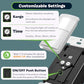 TOPGREENER PIR Motion Sensor Light Switch, Occupancy & Vacancy Motion Sensor Switch, 𝐎𝐩𝐞𝐫𝐚𝐛𝐥𝐞 𝐖𝐢𝐭𝐡𝐨𝐮𝐭 𝐆𝐫𝐨𝐮𝐧𝐝 𝐖𝐢𝐫𝐞, No Neutral Wire, Single Pole, TDOS5-HL-W-2PCS, White