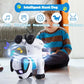 yiman Remote Control Robot Dog Toy – Programmable Smart Robot Dog for Kids 3+, Interactive Dancing & Sound, RC Stunt Toys with LED Eyes, Electronic Pet Toy for Boys & Girls Gifts (Blue)