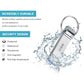 USB Flash Drive 230GB Waterproof USB Stick High Speed Memory Stick 230GB Ultra Large Storage Metal Thumb Drive with Keychain Design for Laptop Computer Tablet