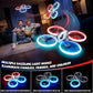 Drone for Kids & Adult, 3 Batteries 24 Min Flight Time, Anti-Collision RC Quadcopter with LED Light, Altitude Hold, Easy to Fly Kids Gifts for Boys & Girls Ages