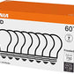 Sylvania ECO LED Light Bulb, A19 60W Equivalent, Efficient 9W, 7 Year, 750 Lumens, 2700K, Non-Dimmable, Frosted, Soft White - 8 Pack (40821)