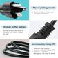 10ft 3-Prong AC Power Cord – Universal Replacement Cable for TV, Computer, Monitor & Treadmills (Compatible with Horizon, BowFlex, Sole, Goplus & More)