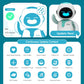 ENERGIZE LAB Eilik – Cute Robot Pets for Kids and Adults, Your Perfect Interactive Companion at Home or Workspace, Unique Gifts for Girls & Boys.