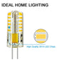 RAYHOO 10pcs G4 LED Bulbs JC Bi-Pin Base Light Bulbs 3W AC/DC 12V 20W-30W T3 Halogen Bulb Replacement Landscape Bulbs(Warm White 3000K)