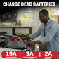 Schumacher Electric Car Battery Charger 12V/6V - Trickle Charger, Maintainer for Automobile & Marine Batteries (AGM/Gel/Deep Cycle) - SC1280