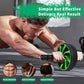 Ab Roller Wheel - AGREJO Ab Workout Equipment for Abdominal & Core Strength Training, Home Gym Fitness Equipment, Exercise Wheel for Men Women