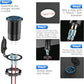 12V USB Outlet Wire USB Charger Multi Port, Dual PD3.0 USB-C and Quick Charge3.0 Car Port Socket with Power Switch, Fast Charge for Phone lPad Android Phones, Suitable for Car Boat RV Marine ATV