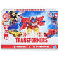 Transformers Crash & Combine Heroes, 3.75-Inch Converting Bumblebee and Optimus  Action Figures, Robot Toys for Kids 6 and Up ( Exclusive)