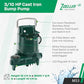 Zoeller M53 Mighty-mate Submersible Sump Pump, 1/3 Hp