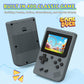 Retro Handheld Games Console Built-in 400 Video Games, Portable Handheld Emulator with 3.0 Inch Screen, Mini Travel Retro Gaming Consle (Classic Gray)