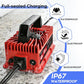 EPOWREY 15 AMP 48 Volt Golf Carts Battery Charger for Club Car 3-Pin Round Plug,for Lead Acid Battery