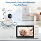 VTech VM924 5" Pan Tilt Zoom Video Baby Monitor – No WiFi, 17 Hour Battery, 1000ft Range, Night Vision, Lullabies, Temperature Sensor & 2-Way Talk – Ideal for New Parents