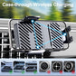3 in 1 Wireless Car Charger, Phone Holders for Your Car 15W Fast Charging Auto Clamping, Car Phone Mount for iPhone 17 16 15 14 13 Mini Pro Max XR, Samsung Galaxy S25 Ultra S24 S23 S22 S21
