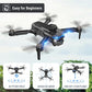 MSMV High-Resolution 4K HD Camera Drone, Wireless RC Toys for Boys Girls, One Button Return, Emergency Stop, Headless Mode, 360° Flips, 2 Batteries & Carrying Case for Kids Adults Beginners, Black