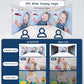 JUAN Baby Monitor with Camera and Audio, No WiFi 100% Private, 3500mAh Long Battery, 1000ft Range Connection, Remote Pan-Tilt-Zoom, Crystal Night Vision, 2-Way Talk for Newborn Infant