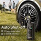WARWOLF 160PSI Tire Inflator Portable Air Compressor, Electric Air Pump for Car Tires with Pressure Gauge, Dual Power 12V DC, LED Light, Auto Shut-Off, Tire Pump for Auto, Motorcycle, Bicycle, Balls