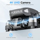 PLEGBLE Drones with Camera for Adults 4K, Beginner FPV Drone, 3 Batteries | Brushless Motor, Under 249g, 45 Mins Flight Time, Foldable Design, One-Key Start, Toys Gifts for Kids