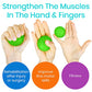 Vive Hand Therapy Squeeze Balls – Grip Strengthener & Exercise Set for Fingers, Wrists & Forearms (Arthritis, Carpal Tunnel, Stress Relief, Rehab Video App Included)